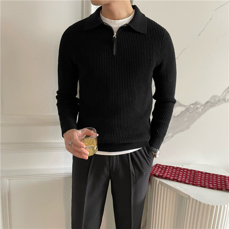 SUWON Zip-Pullover