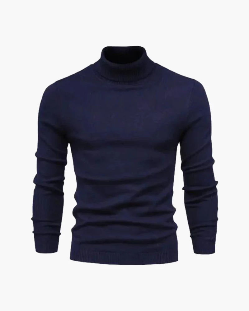 HALLA Merinowolle-Rollkragenpullover