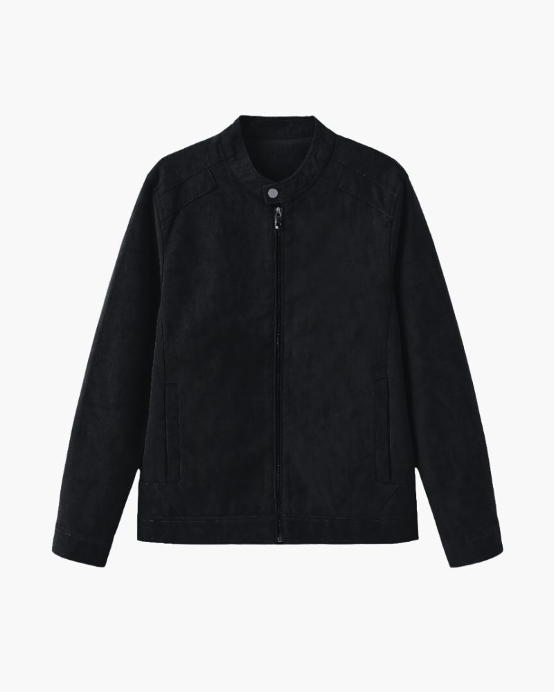 Estate Wildleder-Lederjacke