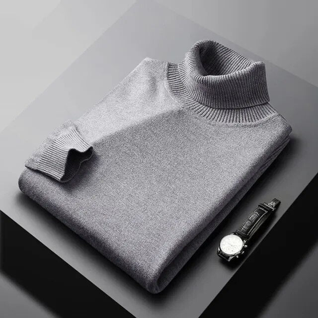 ASCONA Kaschmir-Rollkragenpullover