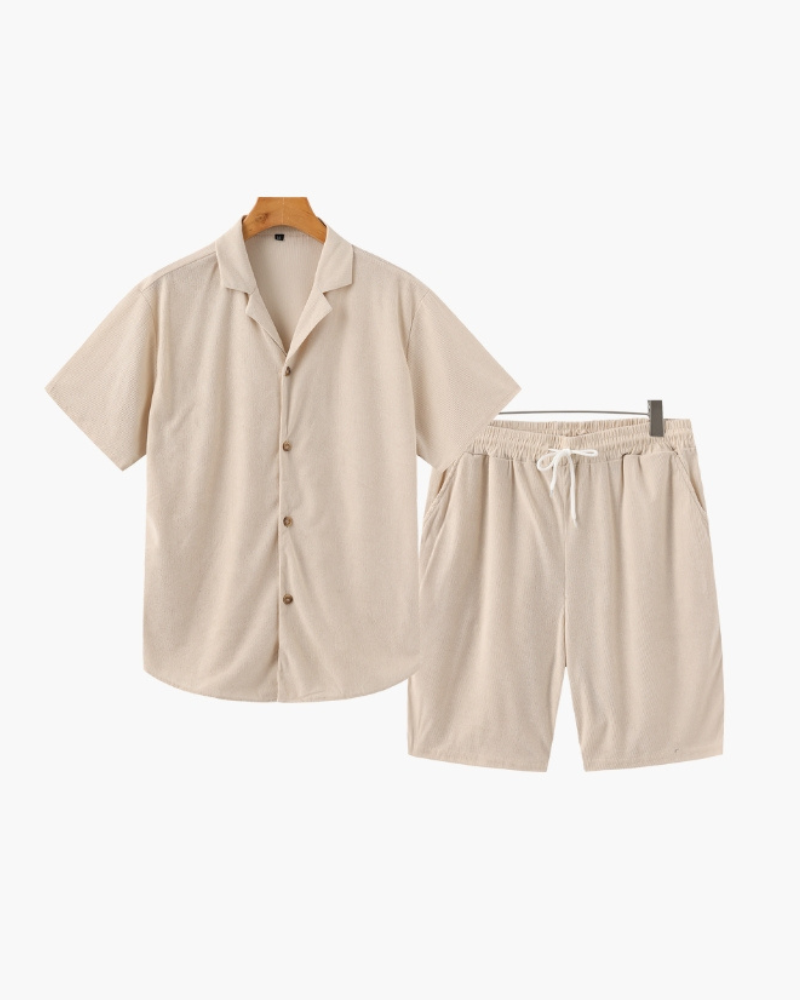 Das Riviera Samt-Cord-Set