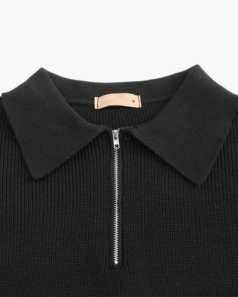 Cesare Elowa Half Zip Sweater