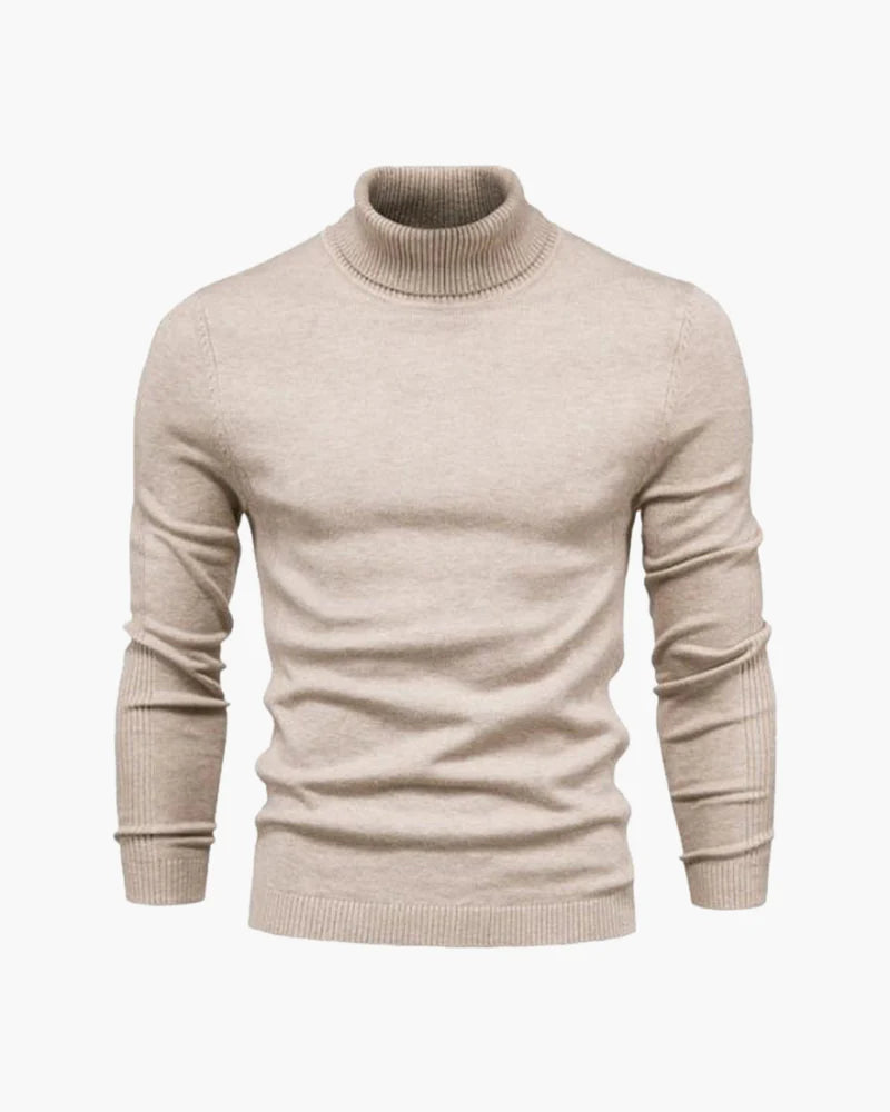 HALLA Merinowolle-Rollkragenpullover