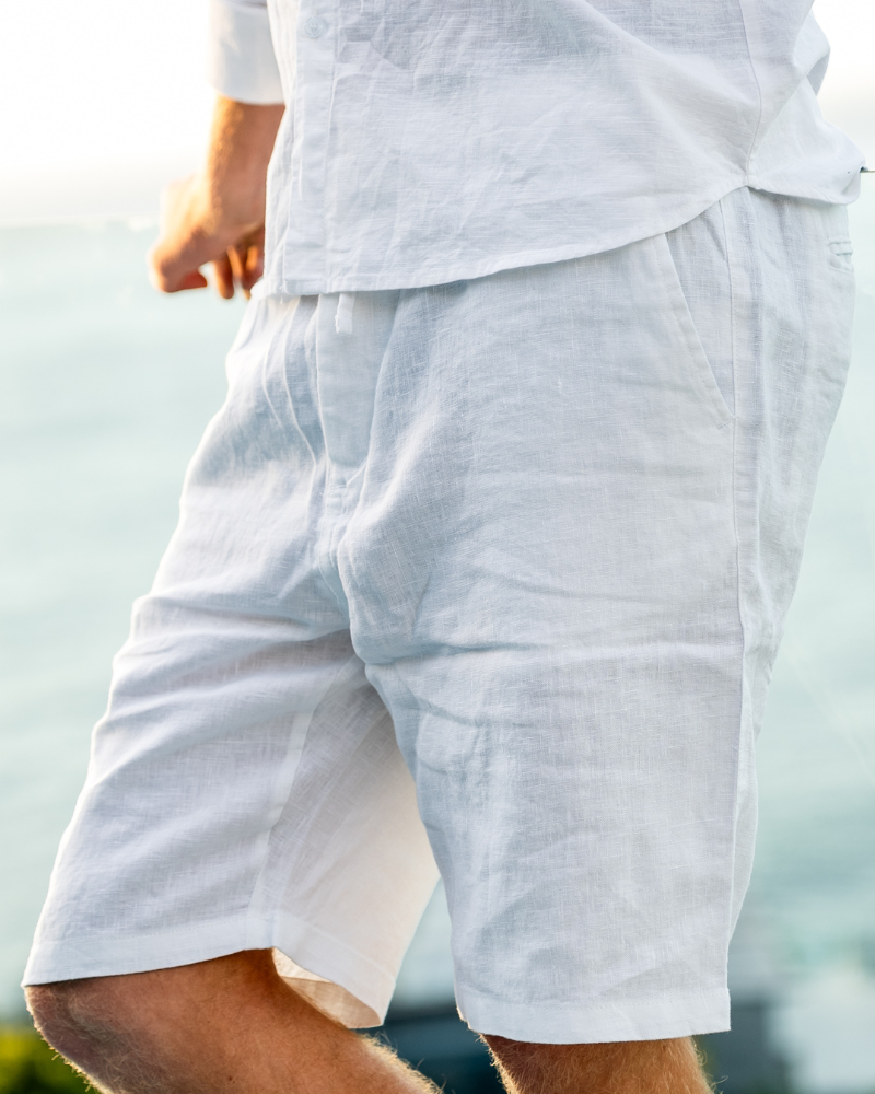 Casablanca – Premium Leinenshorts