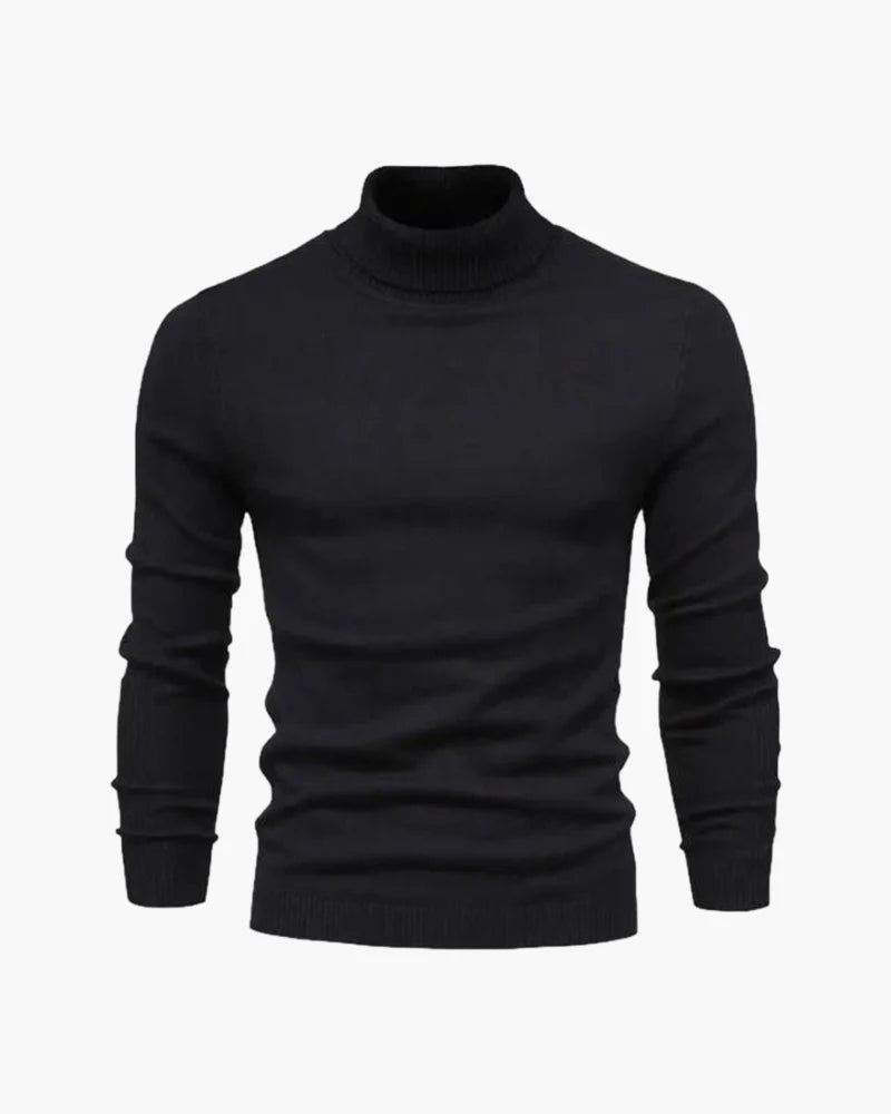 HALLA Merinowolle-Rollkragenpullover