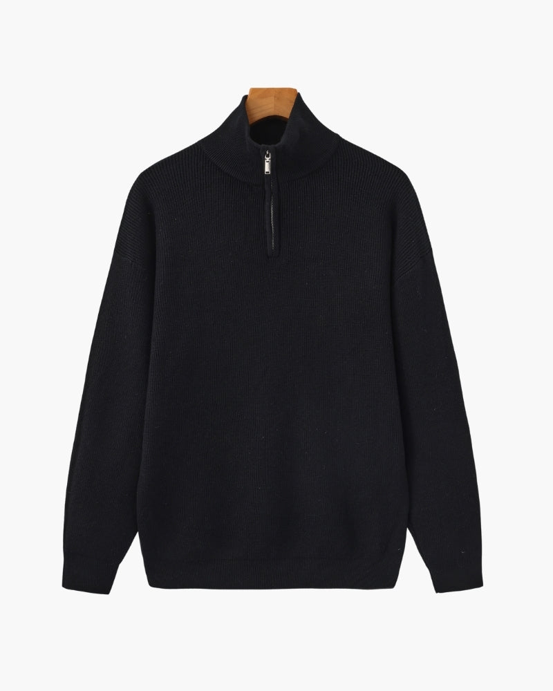 Edler Half-Zip Strickpullover