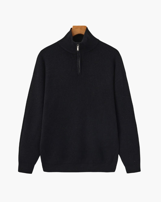 Edler Half-Zip Strickpullover