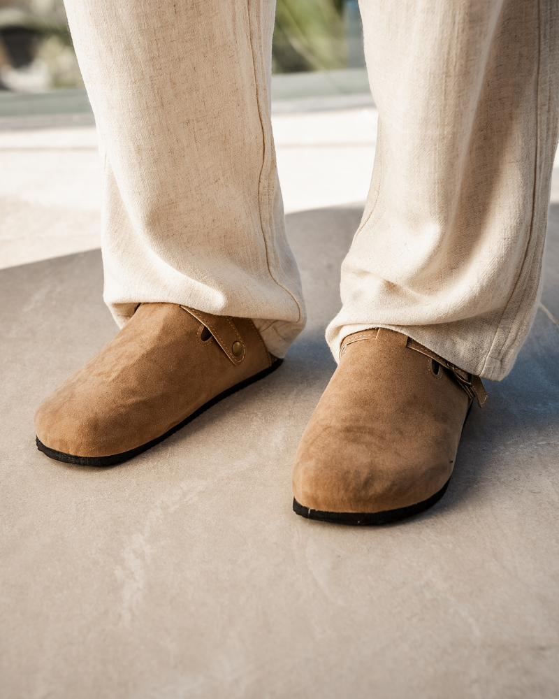 Elowa Wildleder-Clogs