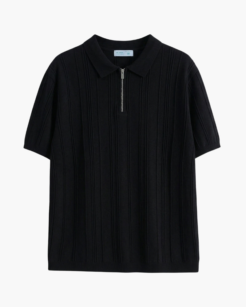 Signature Zip-Polo