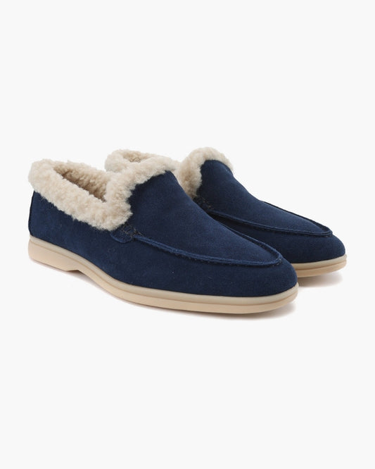 Pelzgefütterte Premium-Loafer