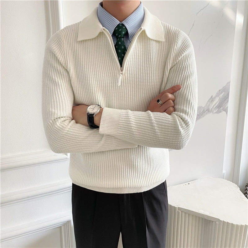 SUWON Zip-Pullover