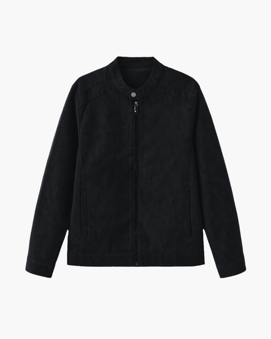 Estate Wildleder-Lederjacke