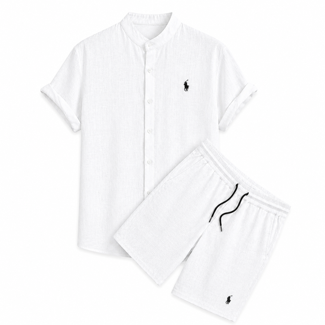 [BUY A SHIRT, GET SHORTS FOR FREE] Linen Set for Men