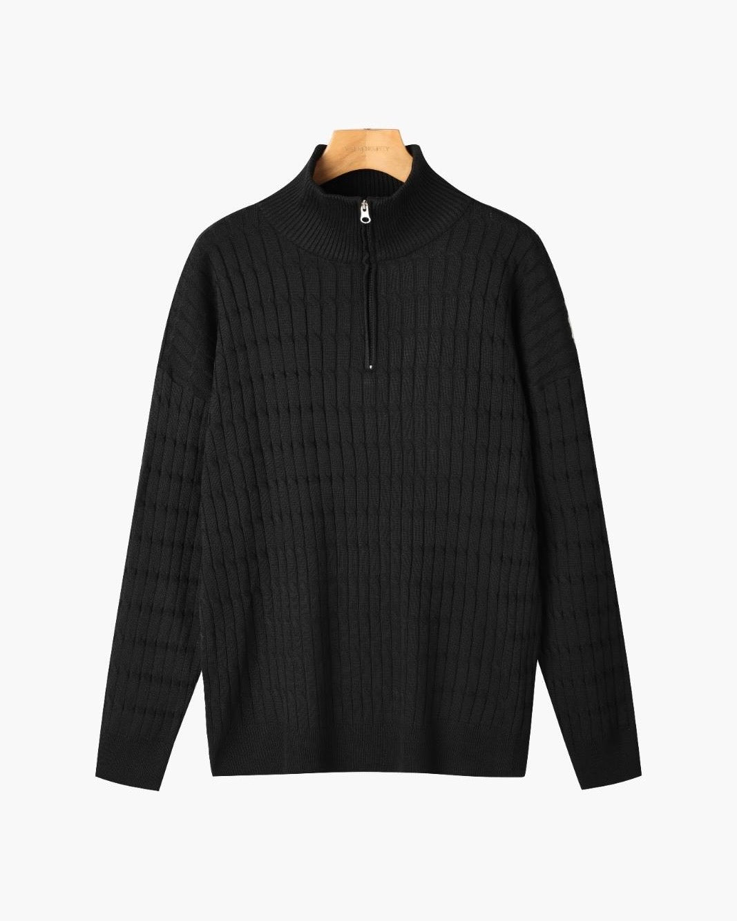 CHEONAN Half-Zip-Pullover