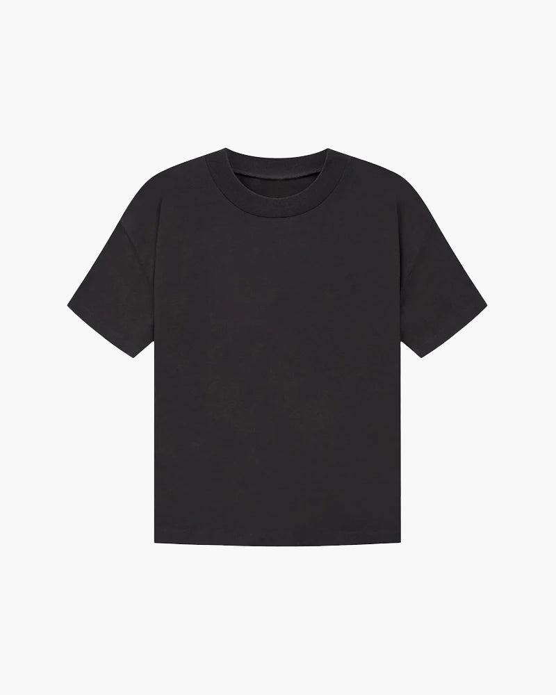 Edles Einfarbiges T-Shirt