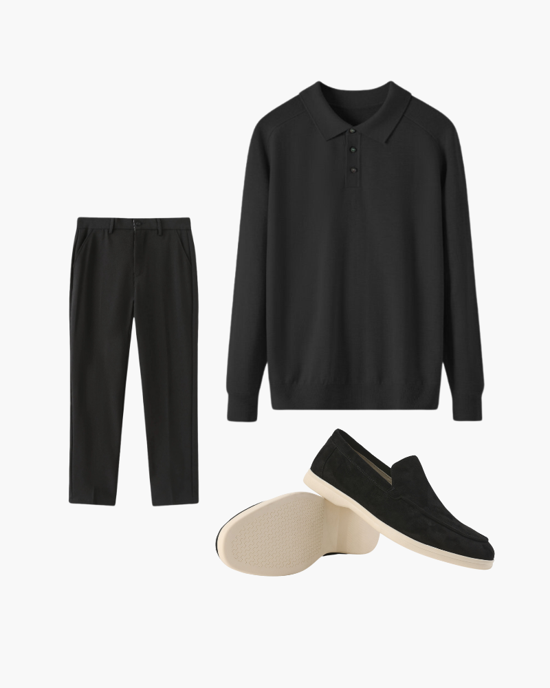 Winter-Outfit 1 – Stilvolles Dinner