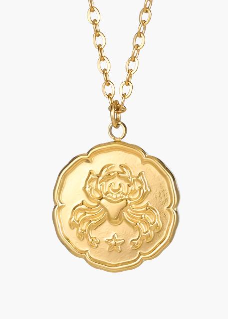 Sternzeichen-Halskette – Gold