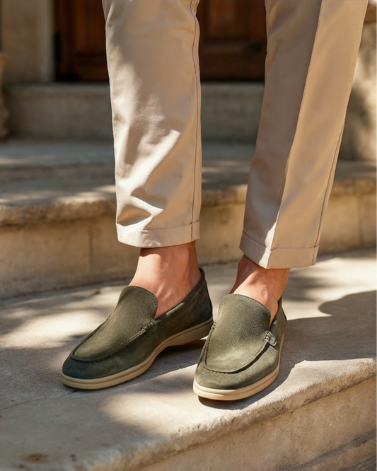 Elowa Premium Wildleder-Loafer