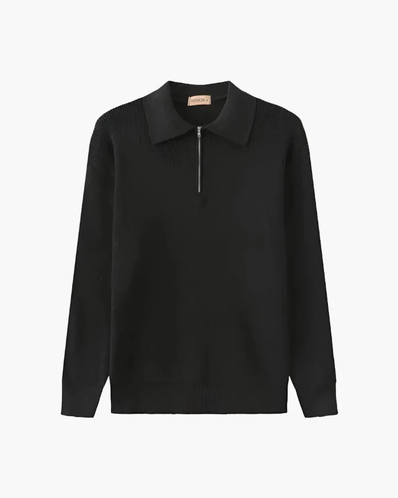 Cesare Elowa Half Zip Sweater